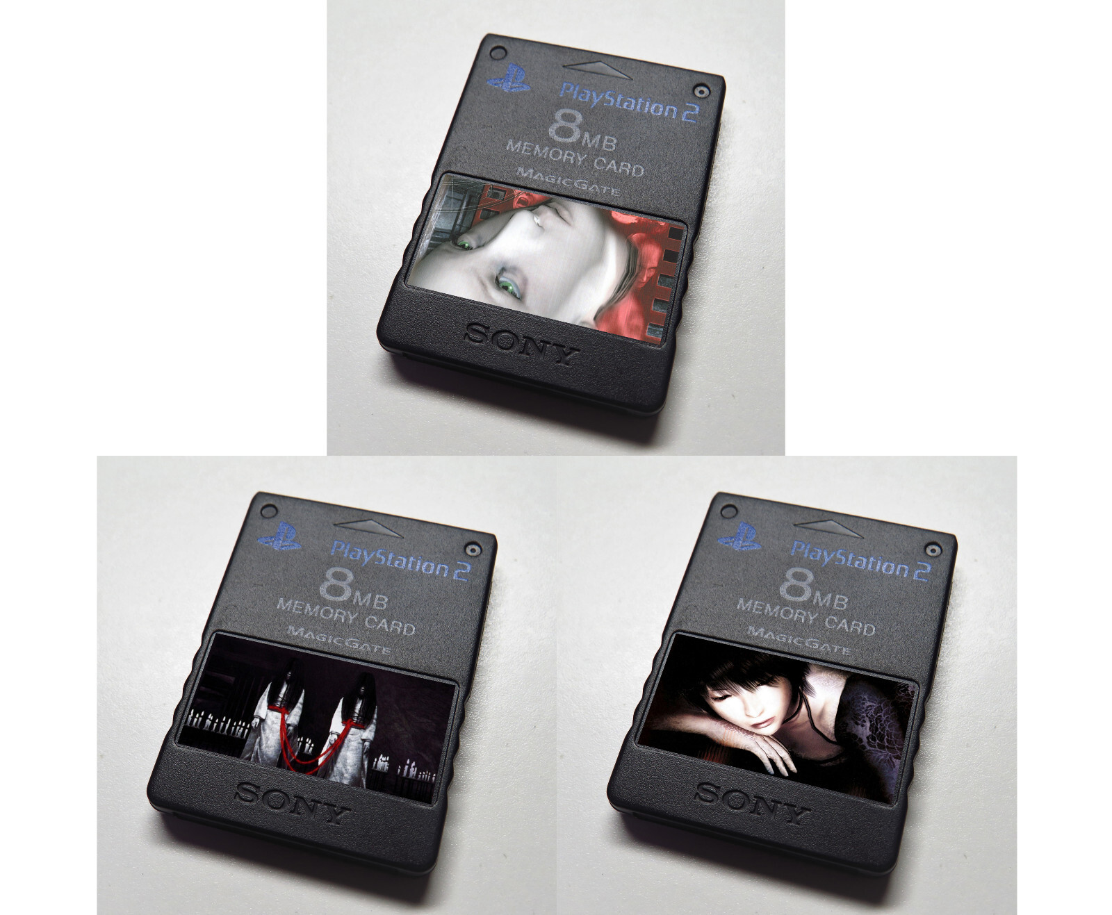 Fatal Frame Collection – Custom PlayStation 2 (PS2) Memory Card Stickers