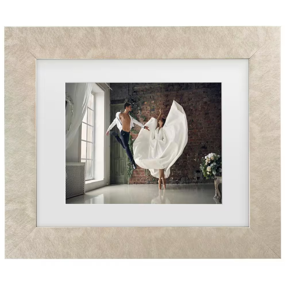 Sergei Smirnov Couples Dance Matted Framed Photography Wall Art 14.5 In. X 17.5