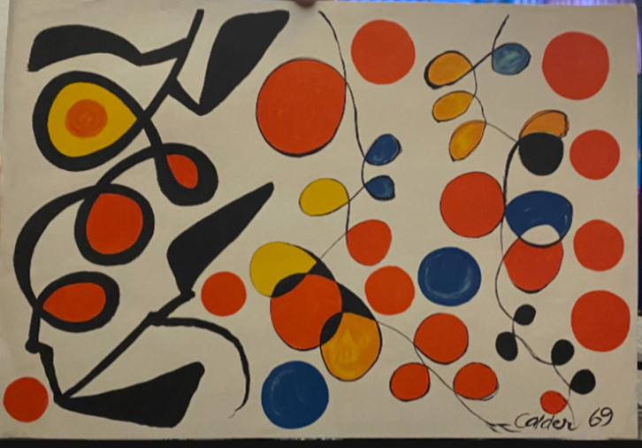 Alexander Calder 1969 Spring Carnavil