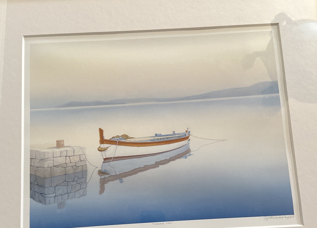 ” Adriatic Sea” Framed Art Print, Rinaldo Skalamera,