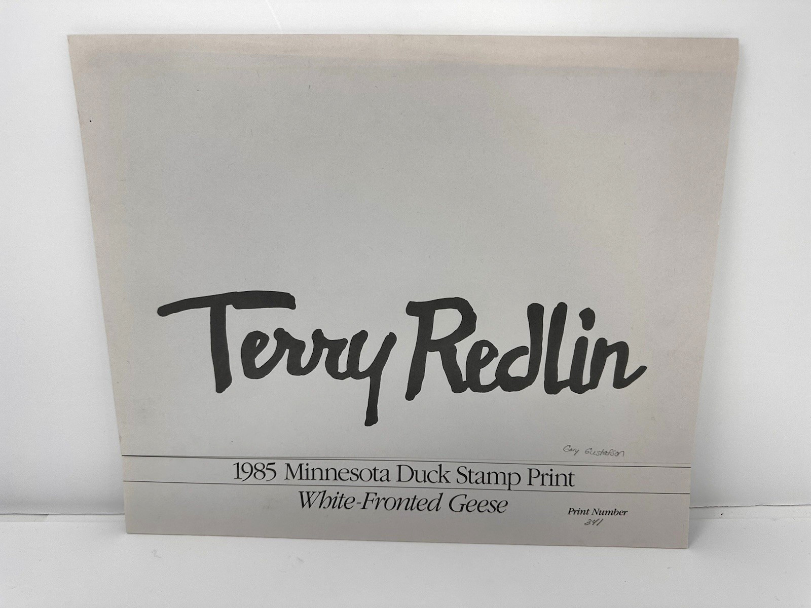 Terry Redlin 1985 MN Duck Stamp Print White-Fronted Geese Signed & Numbered