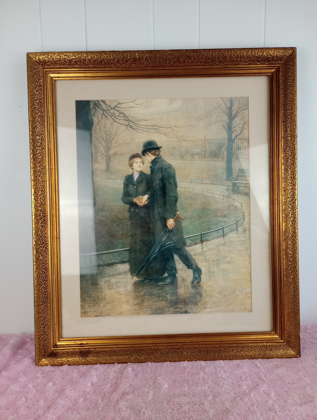 The Garden of Eden, by Hugh Goldwyn Rivière( 1869-1947) reproduction print Frame