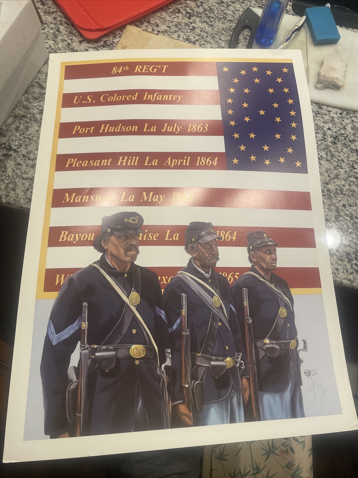 Nathan Jones Limited Signed Print 30 X 21.5 196/2500