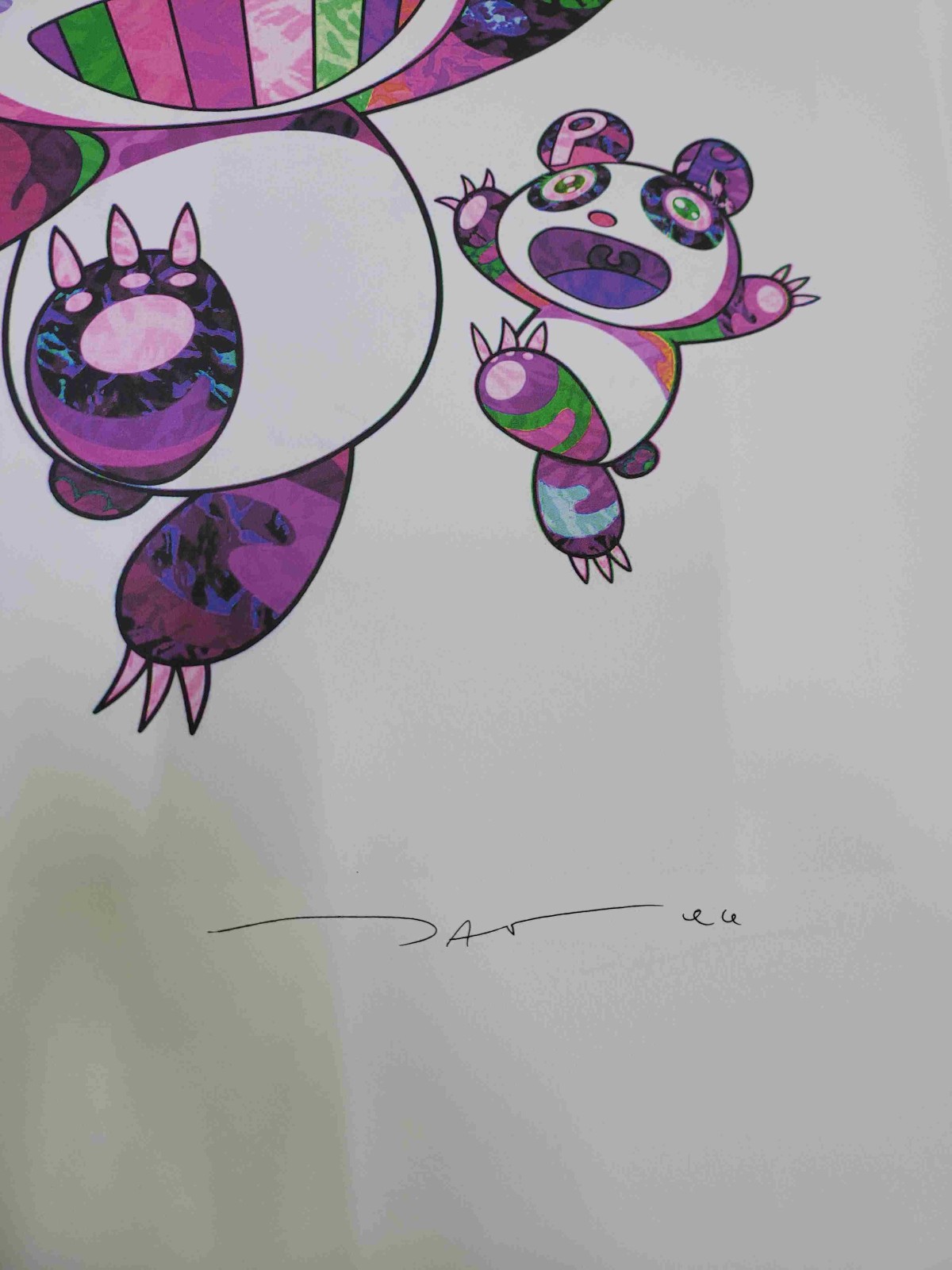 Takashi Murakami Litography off set cm 50×65 certified
