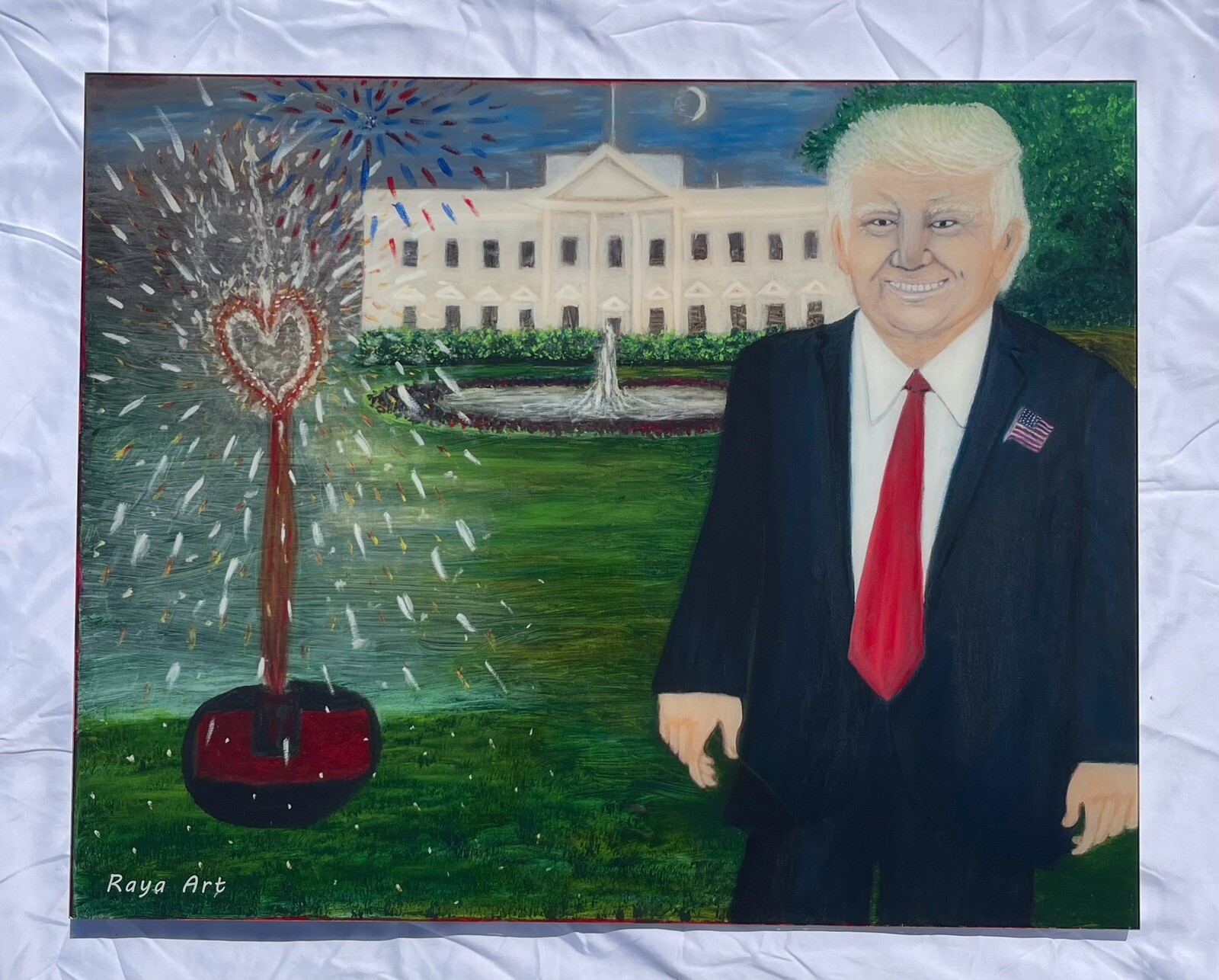 Oil Paint Art Print