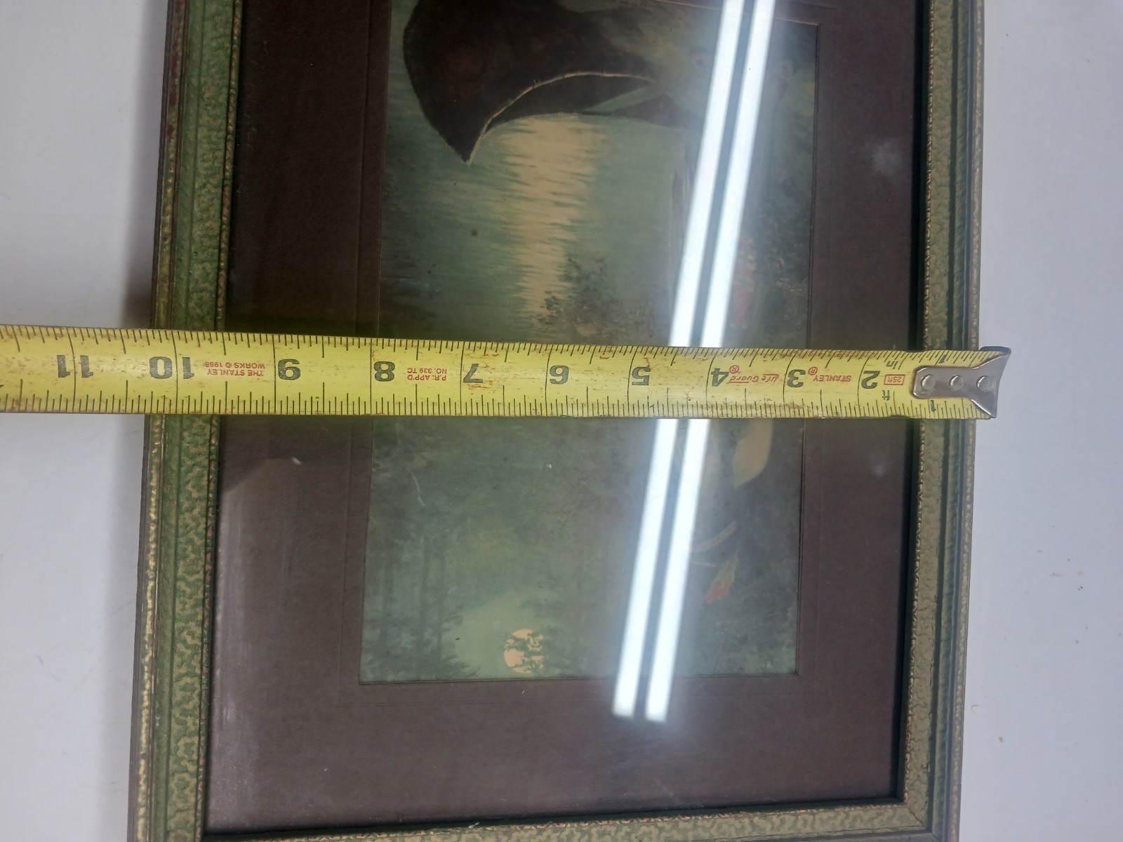 Lot Of 2 Framed Vintage Indian Maidens F R Harper 1920s