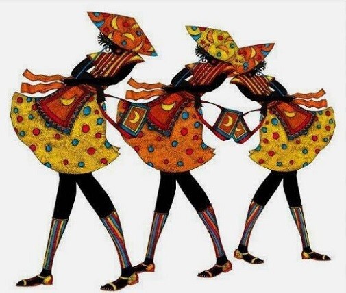 “MOON CHILDREN” by Charles Bibbs Signed Open Edition Art Print Signed by Artist