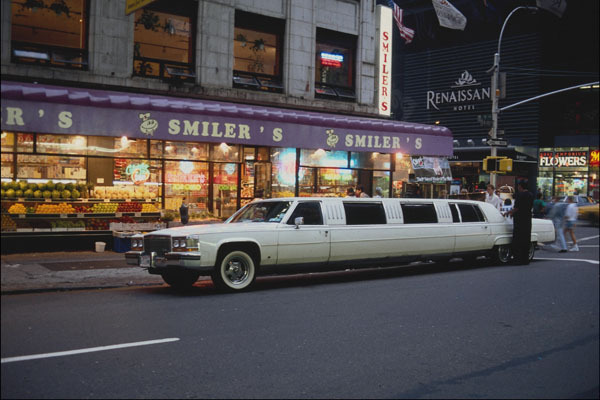 779060 Stretch Limo New York City New York USA A4 Photo Print