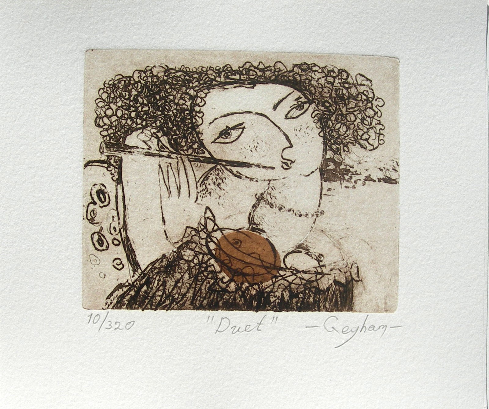 Original Pencil-Signed Limited Edition Etching By Gegham