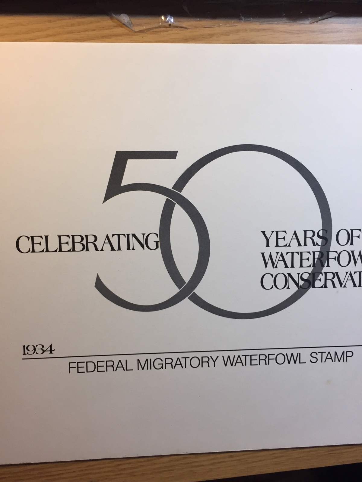 William C Morris,1984 Federal Waterfowl Print,6280/20,400,No Stamp Mint.50 Anniv