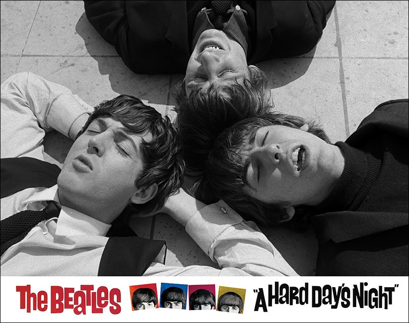 THE BEATLES – A HARD DAYS NIGHT (1964) 11×14 Lobby Card Art Print #10