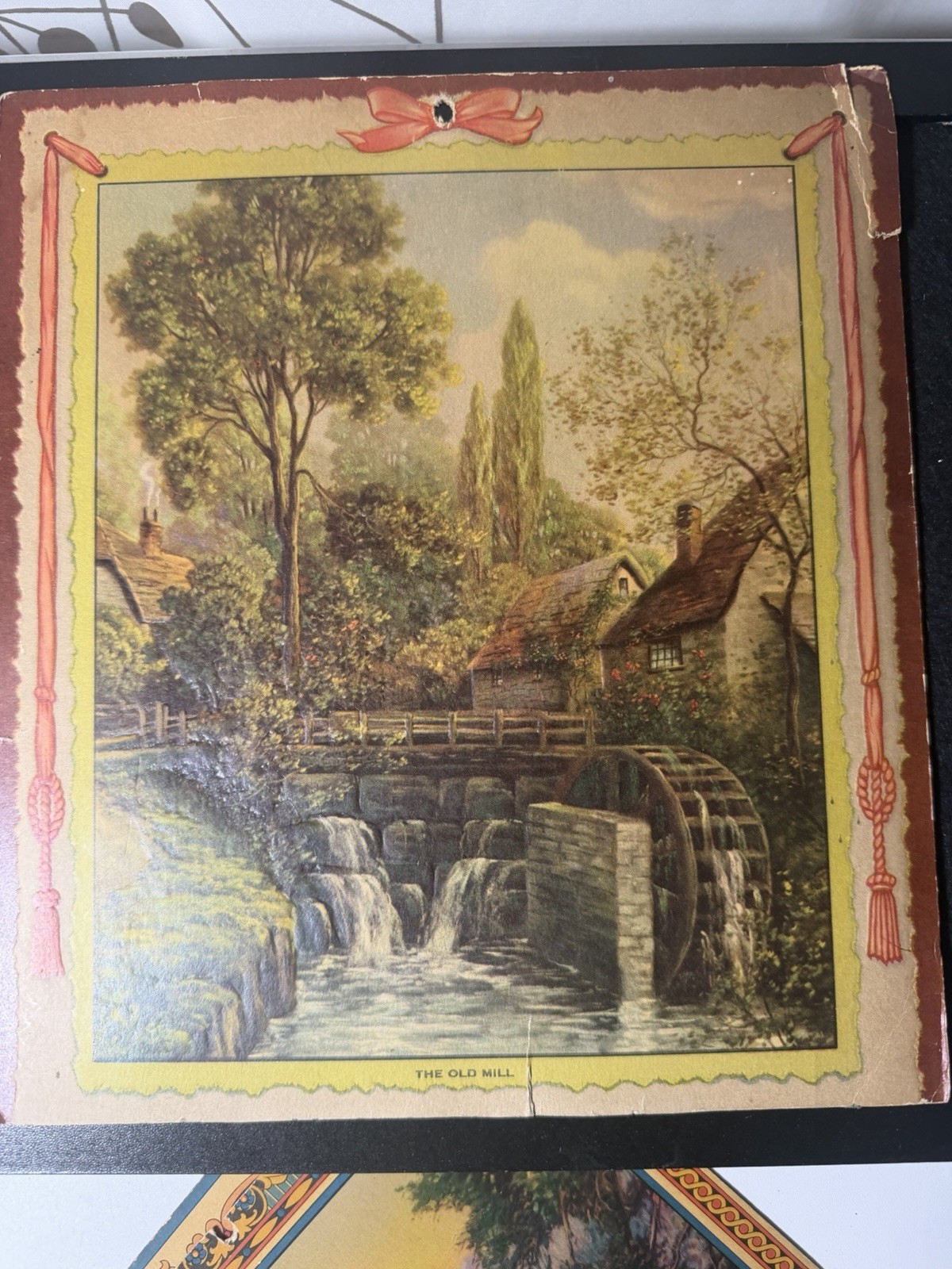 Lot of 3 Vintage WILLIAM W M THOMPSON 1930s 1940s Landscape Print CALENDAR ART