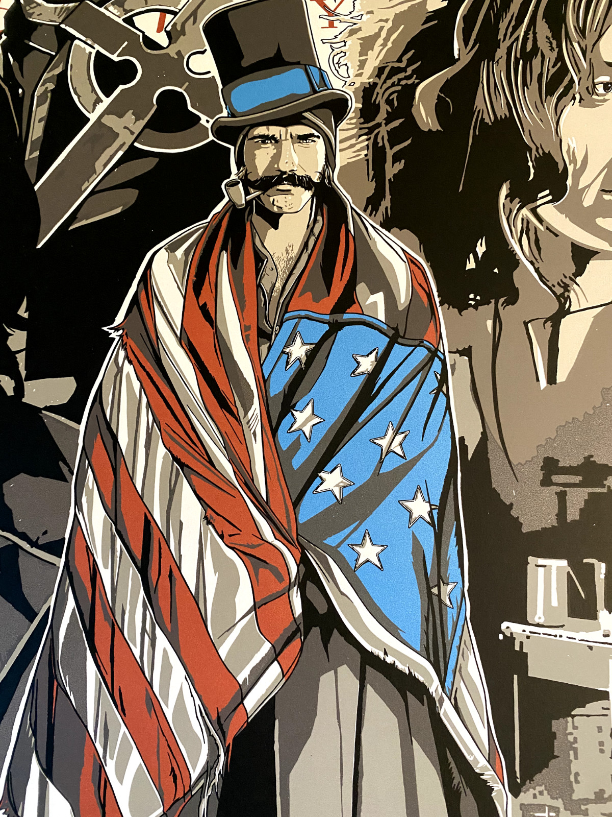 Gangs of New York movie poster art print Martin Scorsese America NYC USA mondo