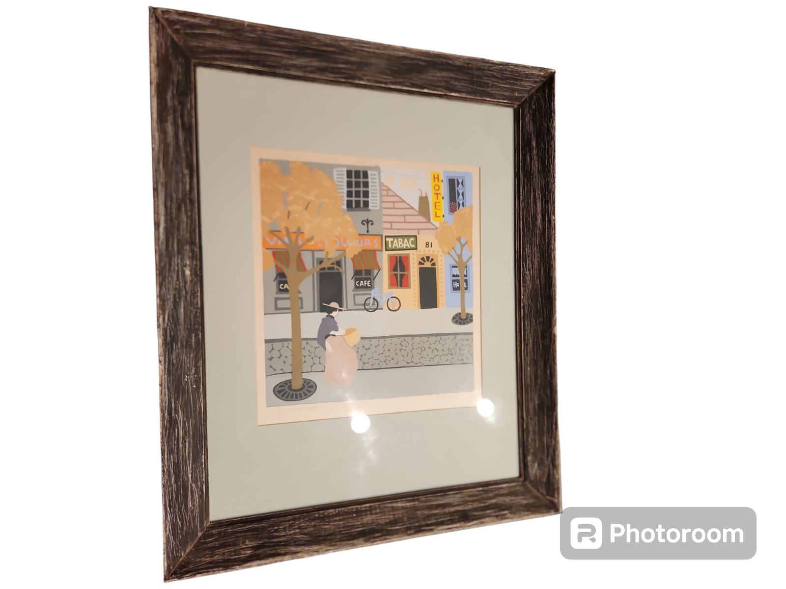 French Style Print Of Painting By Knappenberger Called “To The Market” # 3/9…