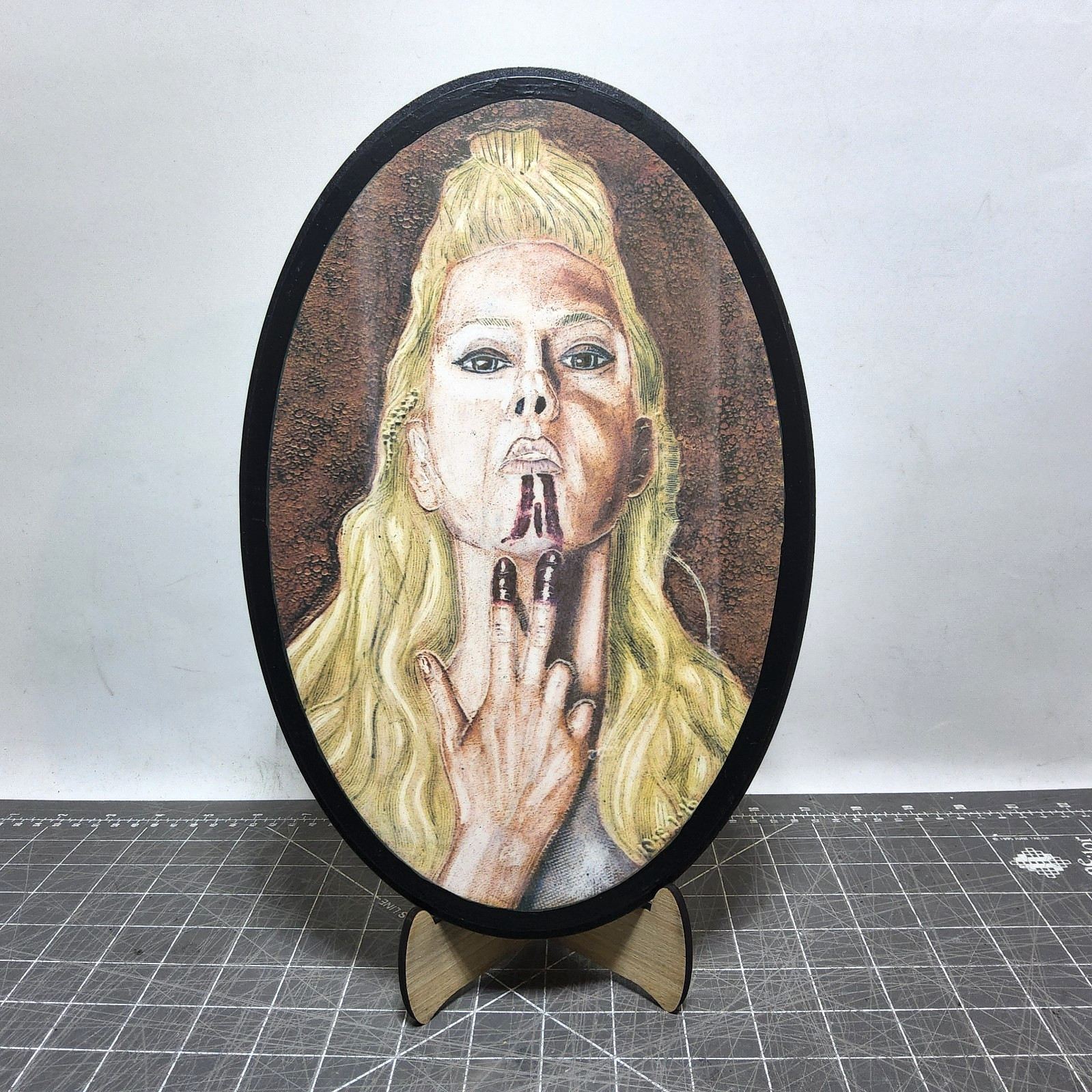 Lagertha blood wedding digital art katheryn winnick vikings series shield maiden