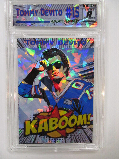 2023 Tommy DeVito SP /200 Ice Refractor Sport-Toonz zx2 rc