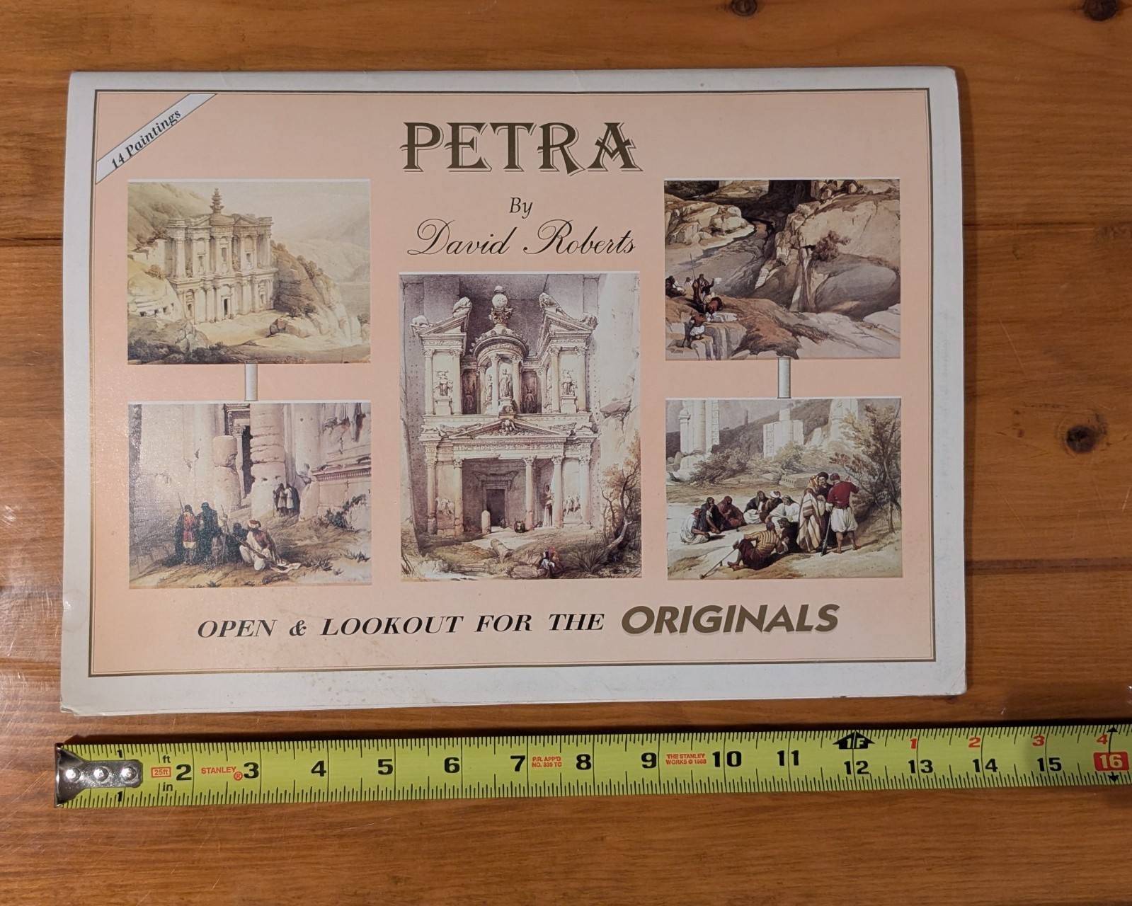 Vintage “PETRA” David Roberts Lithograph Print Portfolio (Complete Set of 14)