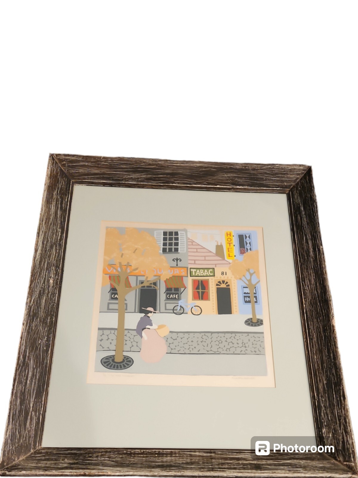 French Style Print Of Painting By Knappenberger Called “To The Market” # 3/9…
