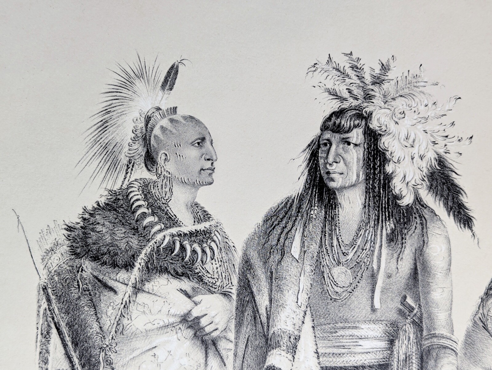 North American Indians Native American George Catlin Licensed Reprint 1970