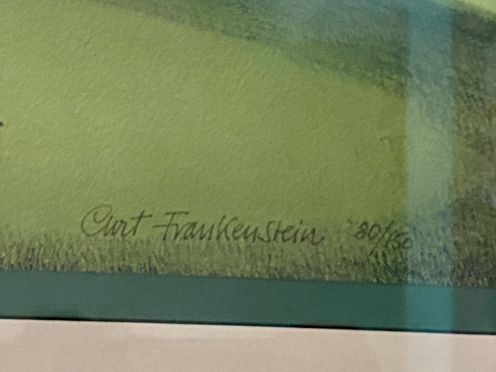 Curt Frankenstein Birdie At The 19th Hole Colored Etching 80/150 Golf Corse