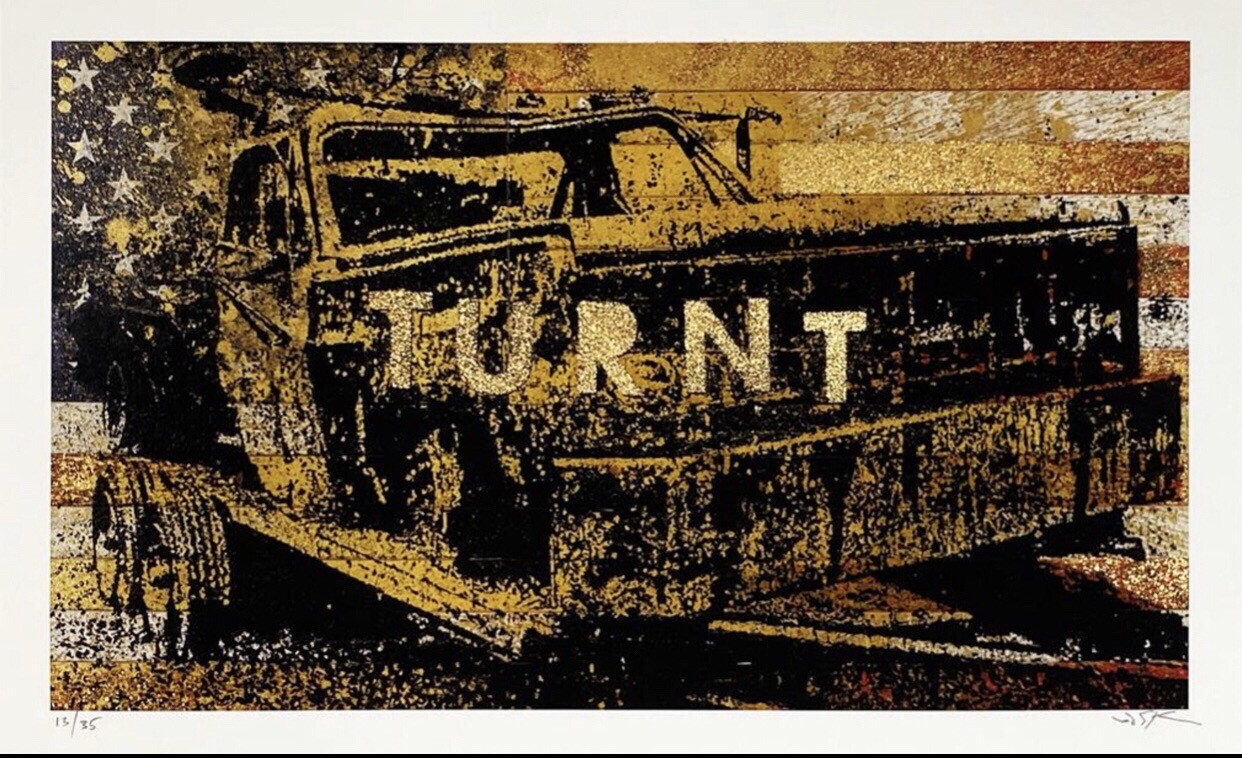 “Turnt” By BASK S/Ltd In An Edition Of Only 35, HPM Rare