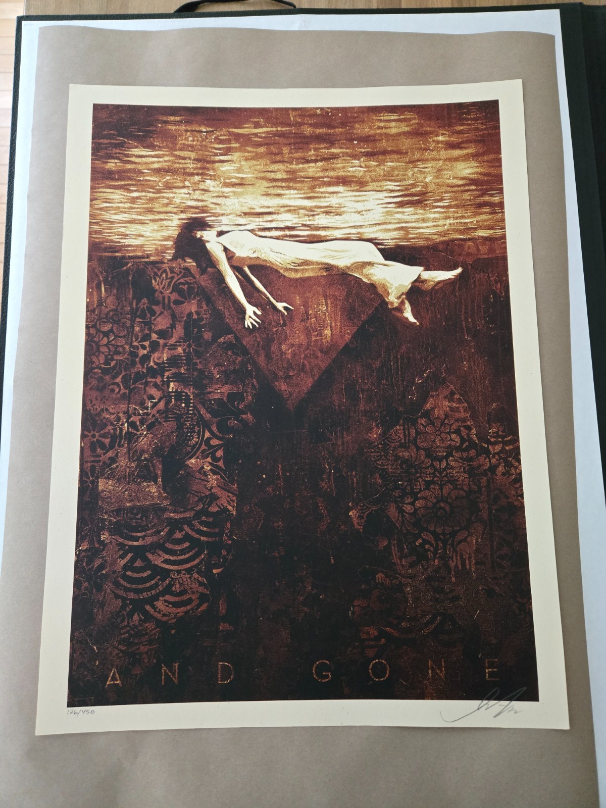 Shepard Fairey Clementine print MINT S/N 2012 poster Americana