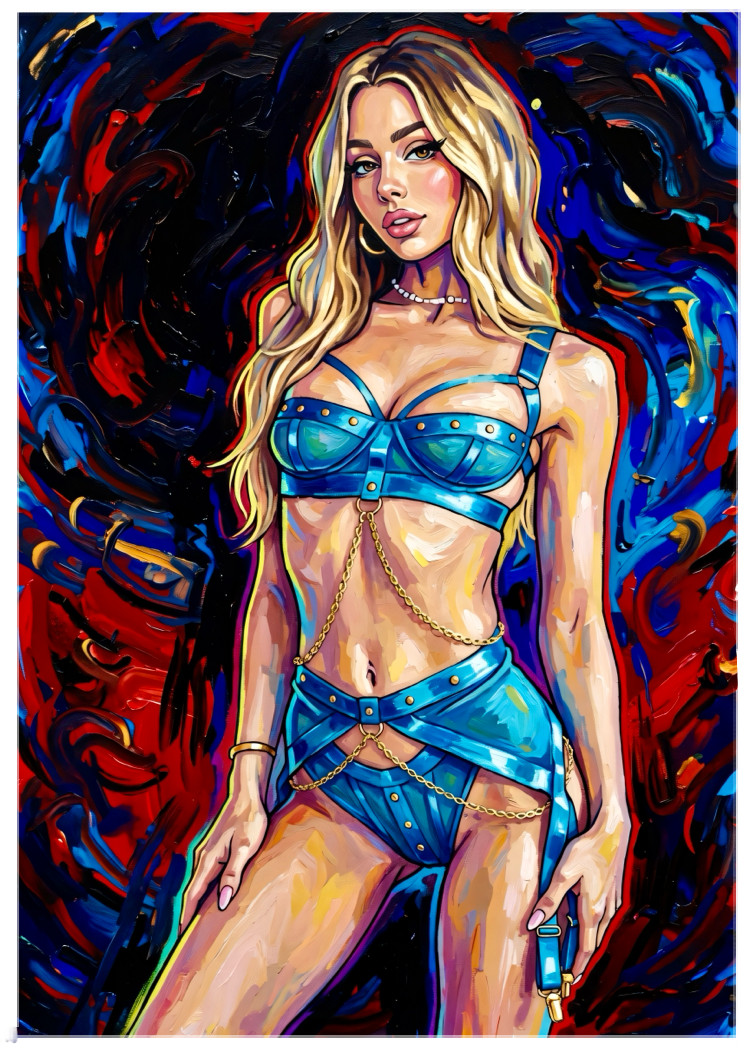 CELESTE BRIGHT * Fun Novelty * CELEBRITY * Illustrated Art Card * ATC ACEO