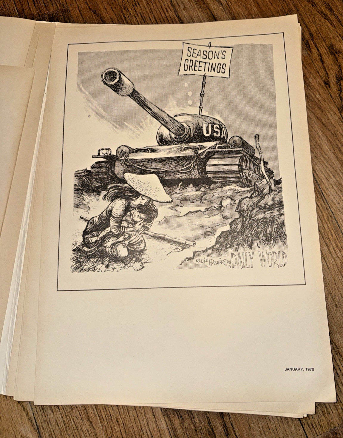 Soul Shots Ollie Harrington 1972 Portfolio COMPLETE? 20+ Plates Daily Worl