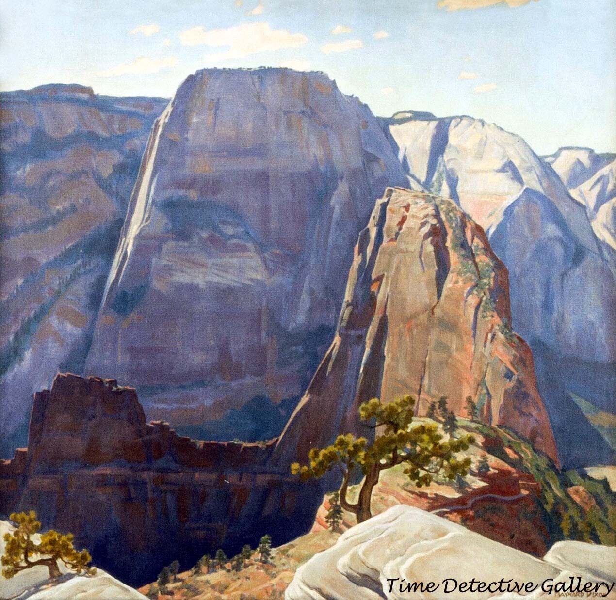 “High in The Morning” by Maynard Dixon – American West Art Print